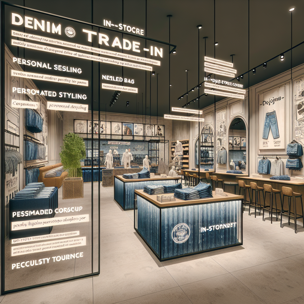 Features of Madewell’s in-store services include Denim Trade-In, One-on-One Styling, and convenient In-Store Pickup, all set in a space that reflects the brand's commitment to style and sustainability.