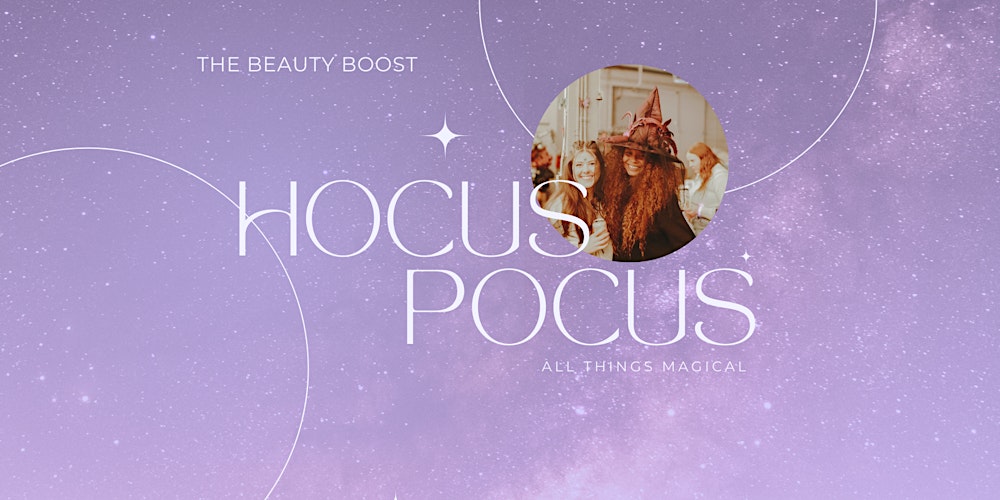 Join us for a magical afternoon of empowerment and connection at our Hocus Pocus themed event.