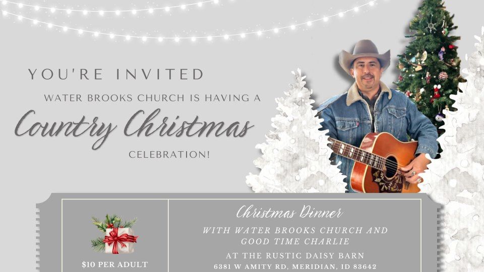 Enjoy a Cozy Christmas Celebration With Water Brooks Church