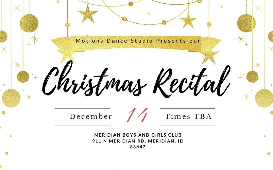 Motions Dance Studio Christmas Recital: A Holiday Tradition in Meridian