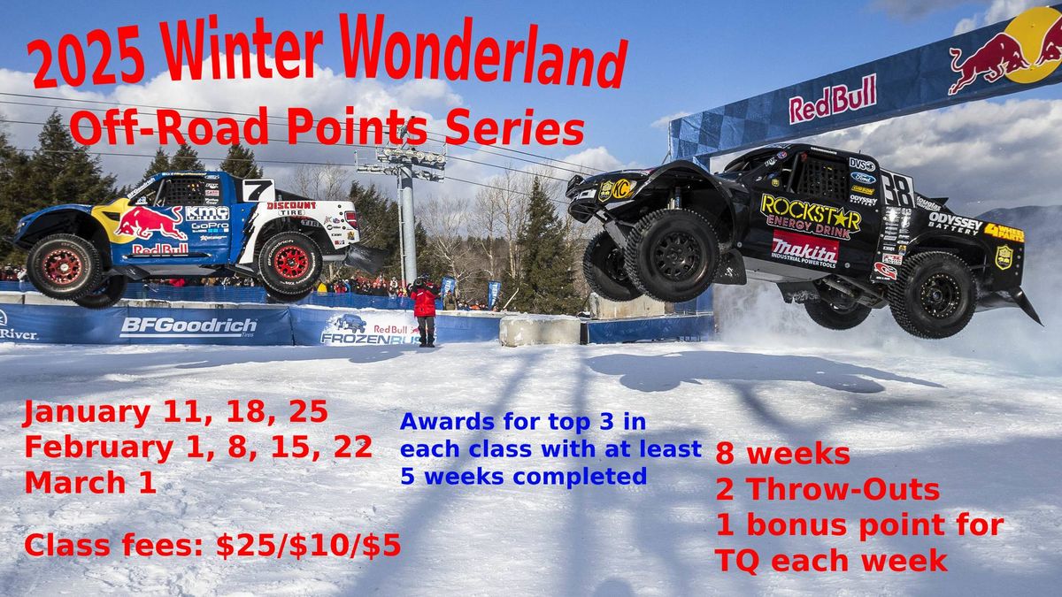 Family Fun and Competition at the Winter Wonderland Off-road Series